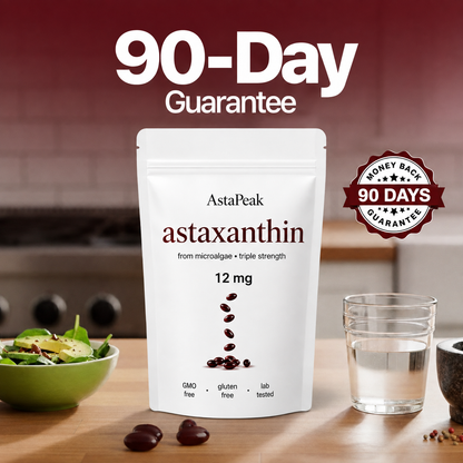 AstaPeak Astaxanthine 12mg Softgels