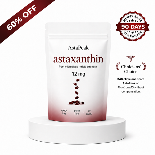 AstaPeak Astaxanthine 12mg Softgels